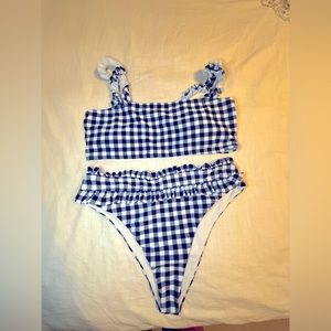 Gingham Bikini Bathing Suit